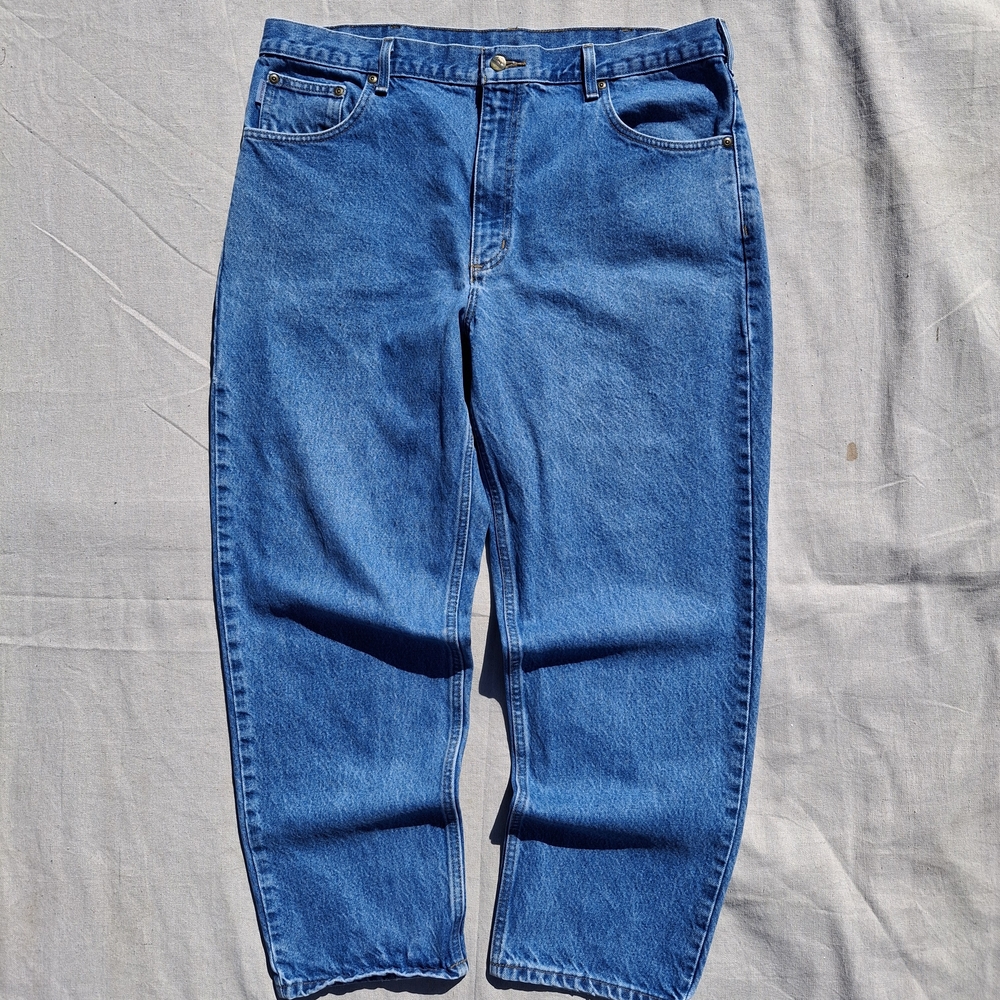 Vintage 90's Carharrt Mens Blue Jeans 40x30